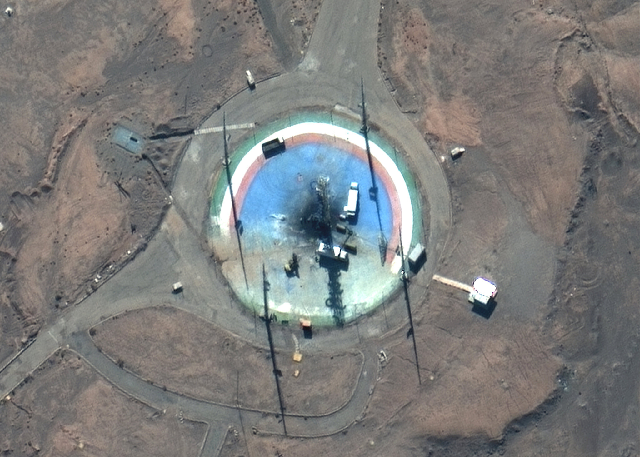 Iran had another failed space launch, Satellite photos show