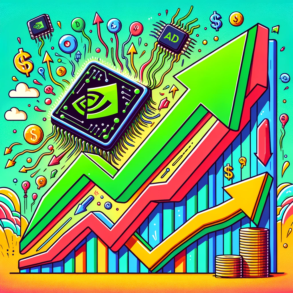 AI Chip Demand Surge Leads to Record Highs in Nvidia and AMD Stock Prices