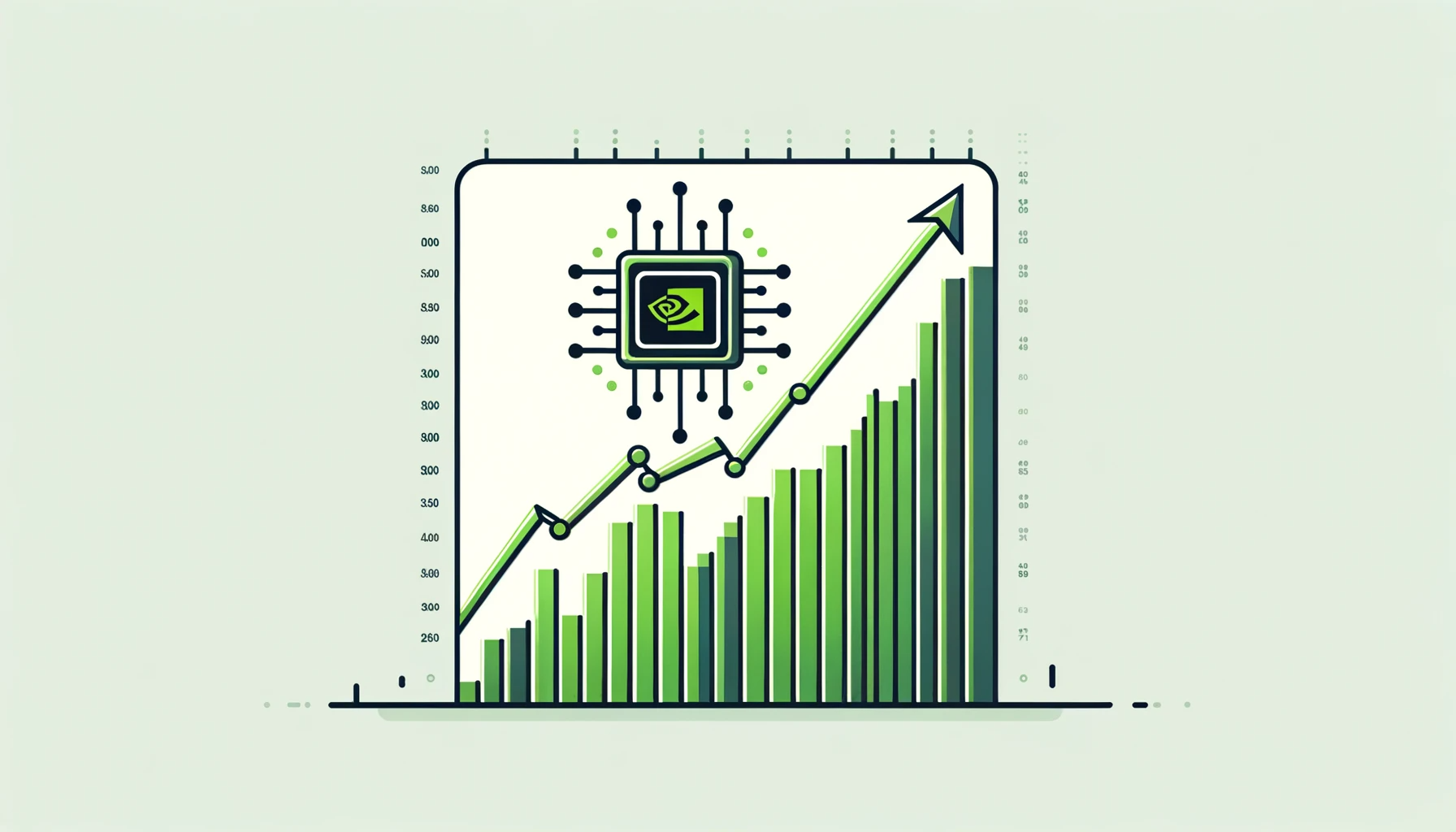 Nvidia achieves record-breaking market value increase in January, setting a new monthly high