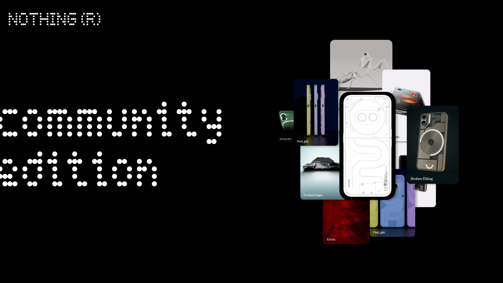 Nothing Introduces Co-Creation Initiative: The Community Edition Project
