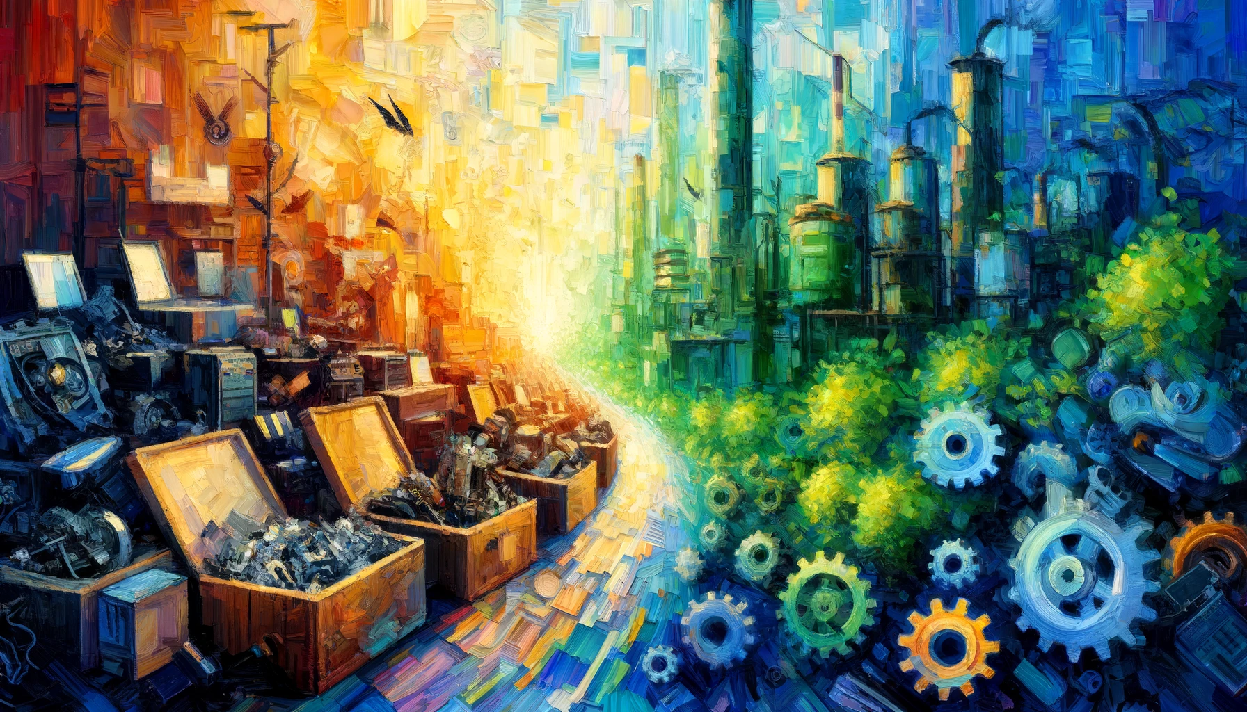 Tech upcycling is expected to revive the manufacturing industry.