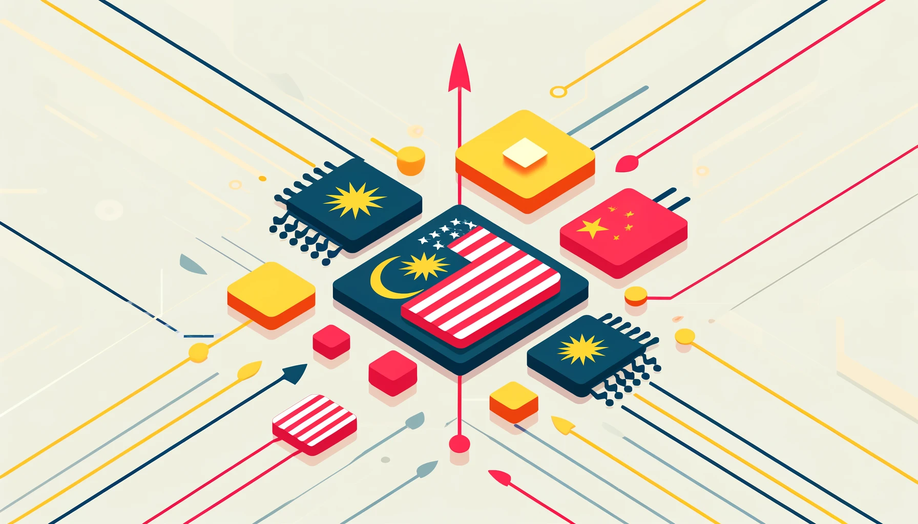 Malaysia becomes a focal point for semiconductor companies amid escalating chip disputes between the U.S. and China