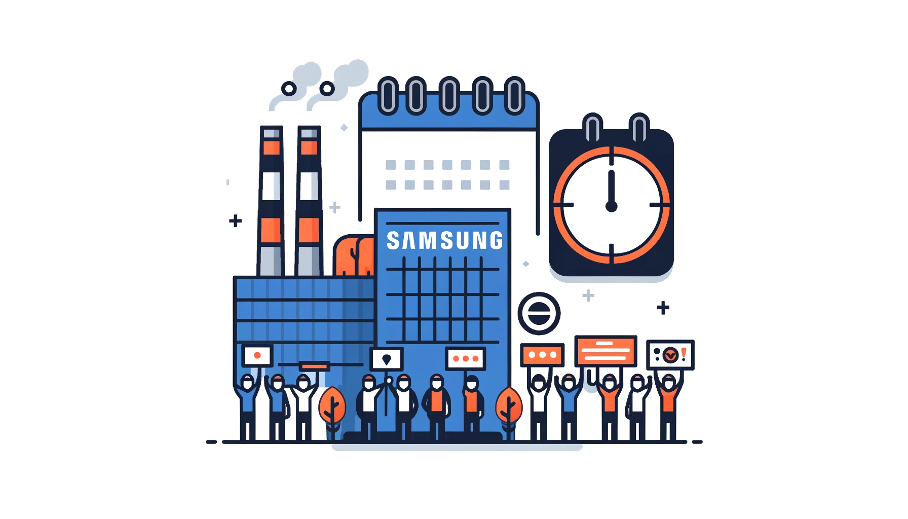 Samsung Electronics’ Union Plans First-Ever Walkout Next Week