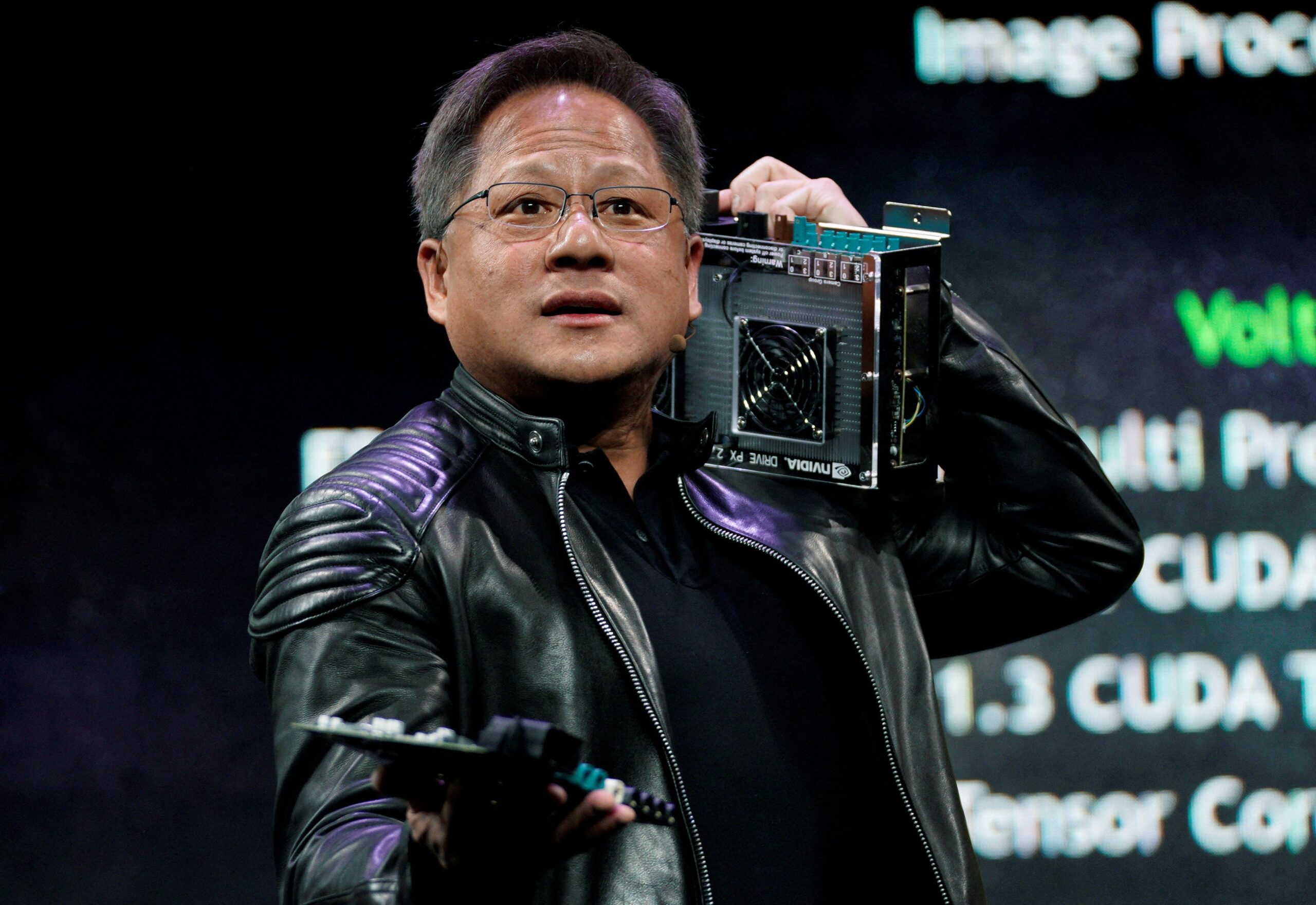 Nvidia CEO Jensen Huang Discusses Competition Amid Historic Stock Surge