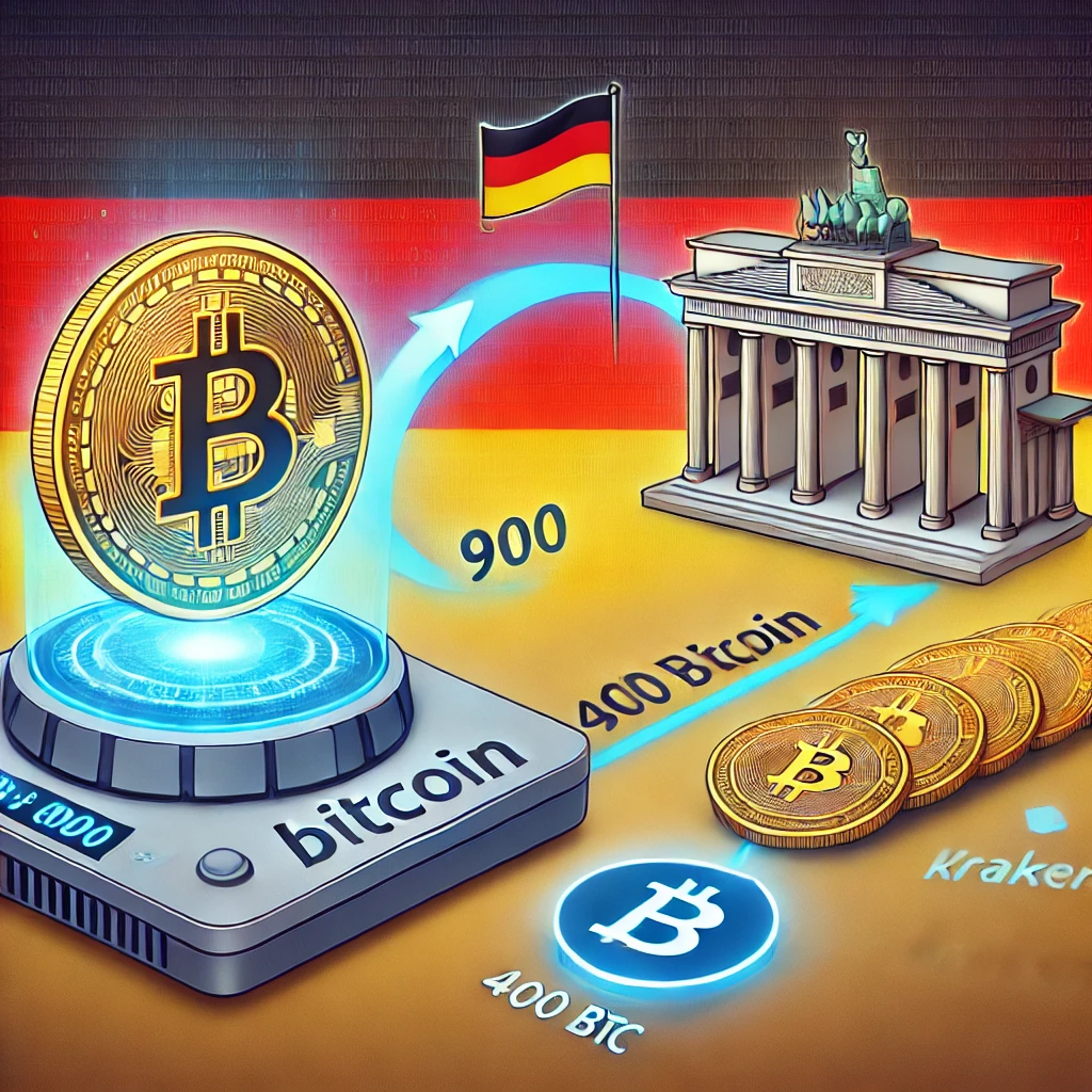 German Government Transfers 900 Bitcoin, Including 400 BTC to Coinbase and Kraken