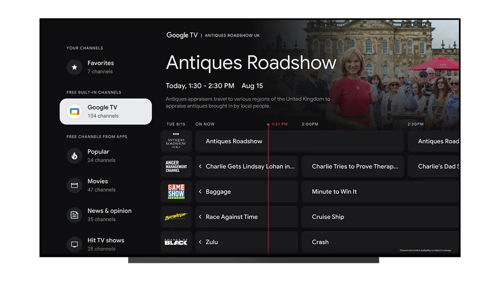 Google Set to Flood Free Streaming TV Channels with Ads