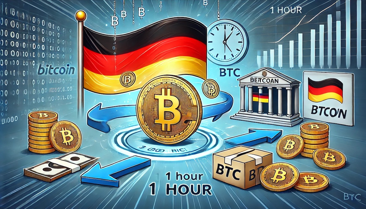 German Gov’t Shifts Additional 3K BTC in 1 Hour