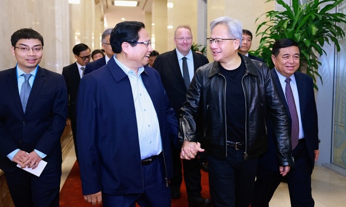 Nvidia partners with Vietnam to build AI research and data centers