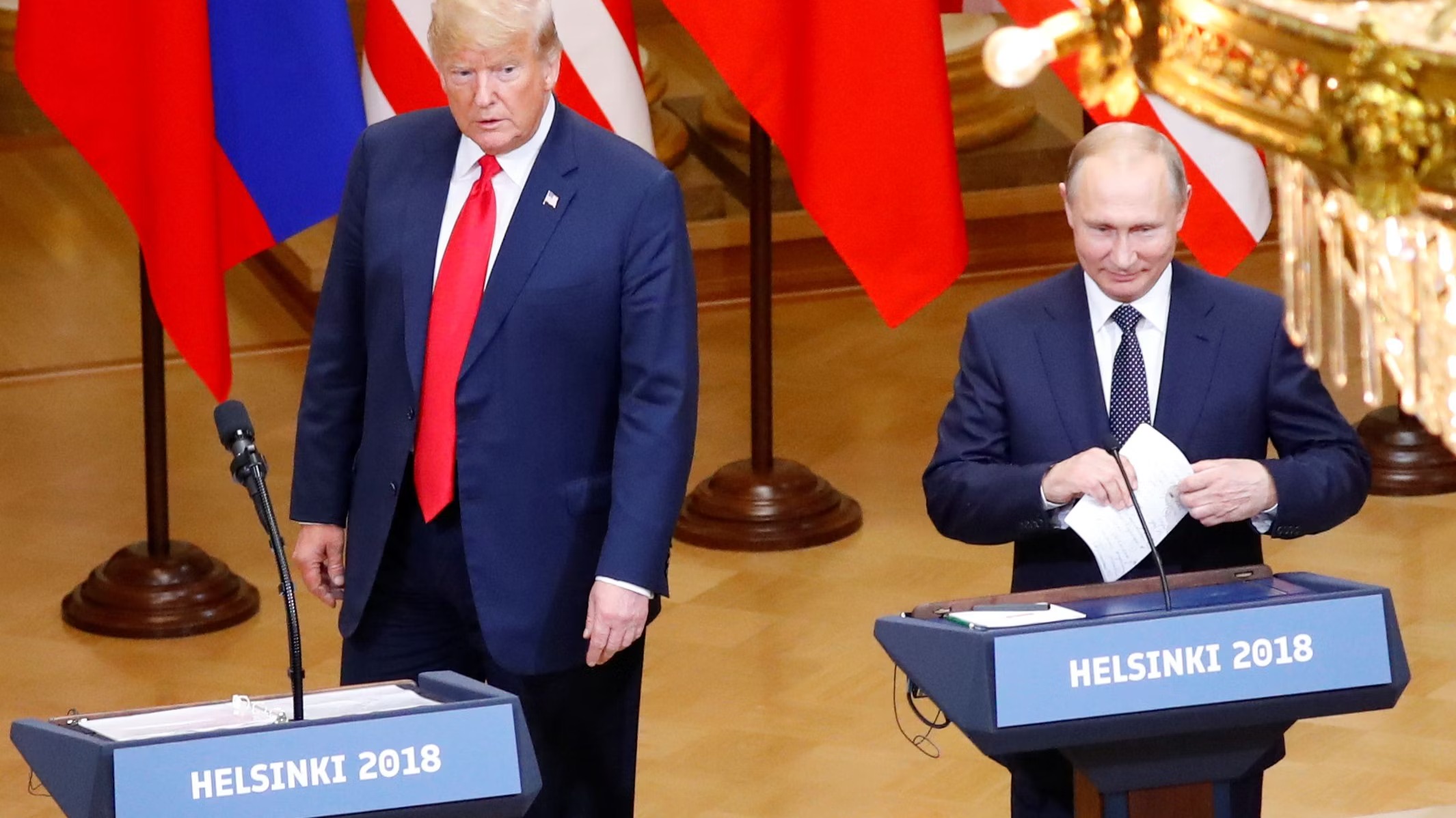 Trump Attempts to Rewrite History About Being ‘Fooled’ by Putin