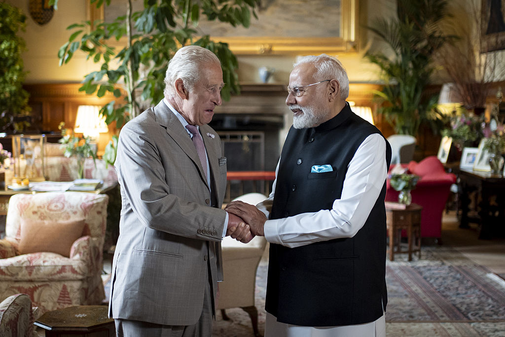 King Meets Modi Following Signing of India-UK Trade Deal