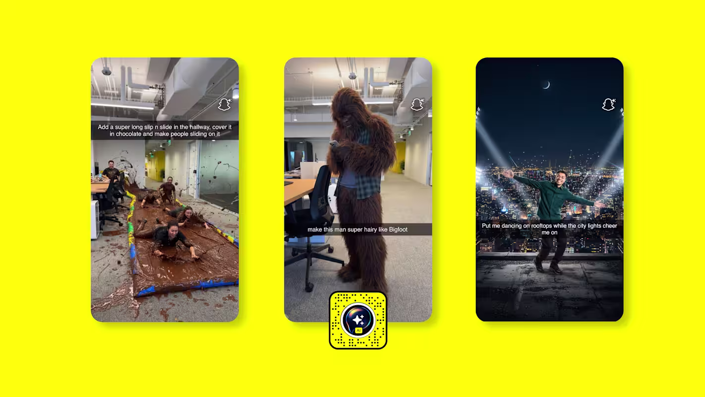 Snapchat Rolls Out Free Access to Its AI-Powered ‘Imagine Lens’ in the U.S.