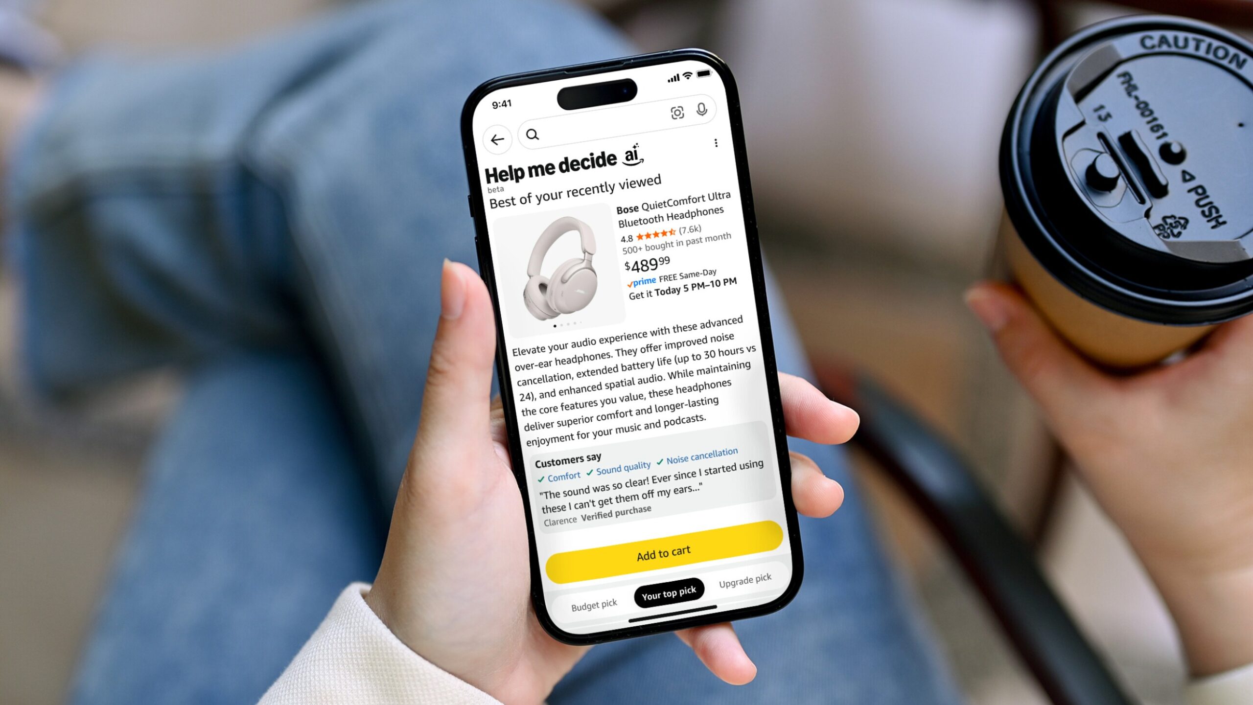 Amazon Launches ‘Help Me Decide,’ an AI Shopping Tool That Recommends What to Buy
