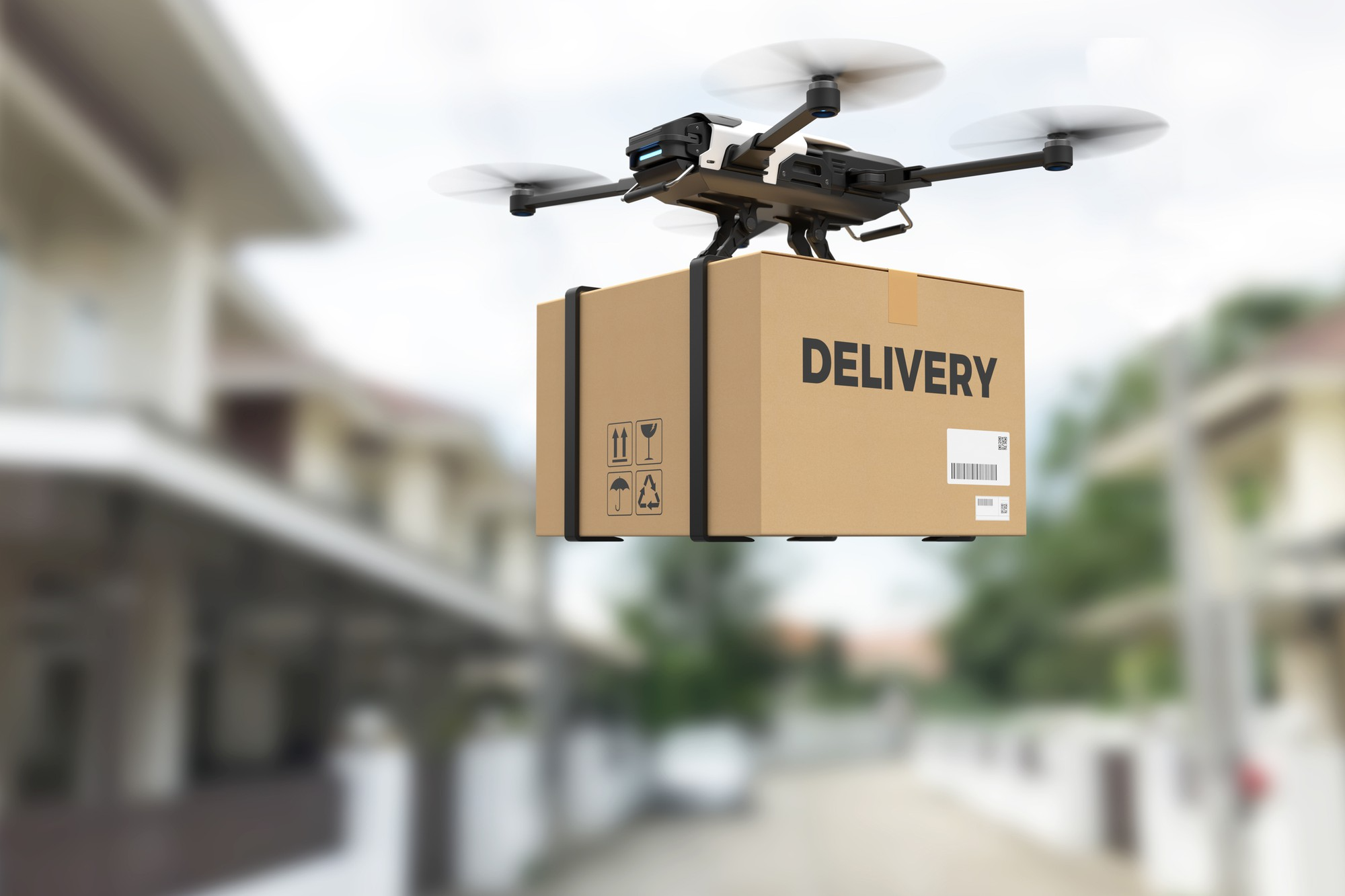 Amazon delivery drone incident in Texas prompts FAA investigation after aircraft clips internet cable