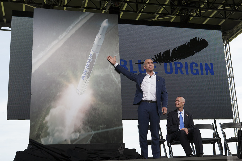 Blue Origin Seeks Approval For 50,000-Satellite Orbital Data Center Network